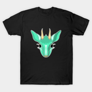 cyan kirk dik dik face cartoon T-Shirt